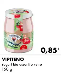 Iper Tosano VIPITENO Yogurt bio assortito vetro offerta