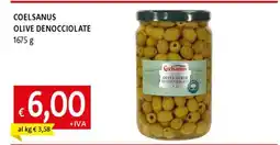 Famila COELSANUS OLIVE DENOCCIOLATE offerta
