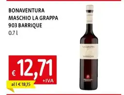 Famila BONAVENTURA MASCHIO LA GRAPPA 903 BARRIQUE offerta