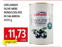 Famila COELSANUS OLIVE NERE DENOCIOCLATE IN SALAMOIA offerta