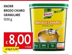 Famila KNORR BRODO CHIARO GRANULARE offerta