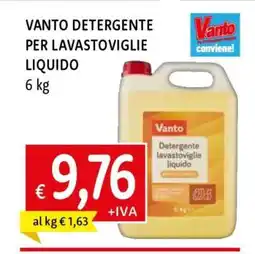 Famila VANTO DETERGENTE PER LAVASTOVIGLIE LIQUIDO offerta