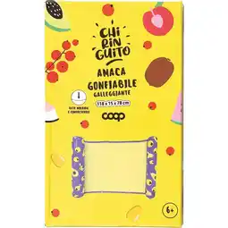 Coop GONFIABILI CHIRINGUITO offerta