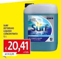 Famila SURF DETERSIVO LIQUIDO CONCENTRATO offerta