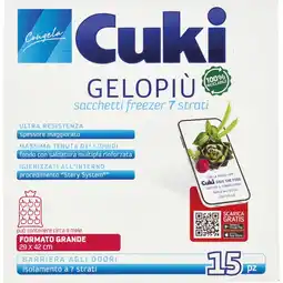 Coop SACCHETTI GELO PIÙ CUKI offerta