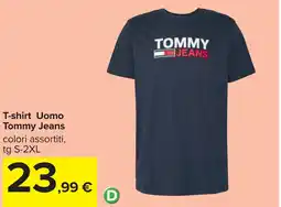 Carrefour T-shirt Uomo Tommy Jeans offerta