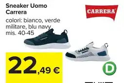 Carrefour Sneaker Uomo Carrera offerta