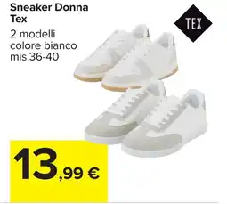 Carrefour Sneaker Donna Tex offerta
