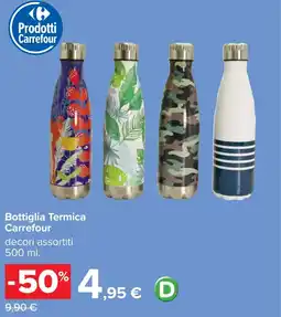 Carrefour Bottiglia Termica Carrefour offerta