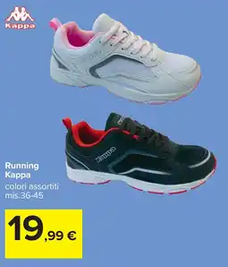 Carrefour Running Kappa offerta