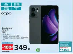 Carrefour Smartphone Reno 13 Oppo offerta