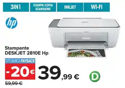 Carrefour Stampante DESKJET 2810E Hp offerta