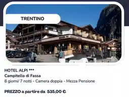 Carrefour Hotel alpi offerta