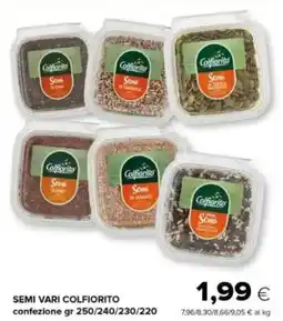Tigre Colfiorito semi vari offerta