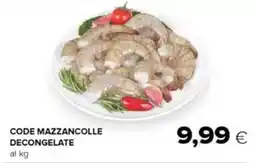 Tigre Code mazzancolle decongelate offerta