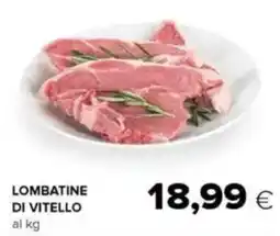 Tigre Lombatine di vitello offerta