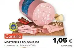 Tigre Consilia mortadella bologna igp con e senza pistacchi offerta