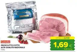 Tigre Consilia prosciutto cotto alta qualità nazionale offerta
