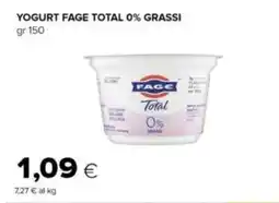 Tigre Yogurt fage total 0% grassi offerta