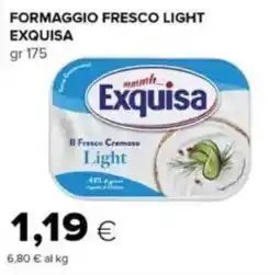Tigre Exquisa formaggio fresco light offerta