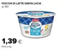 Tigre Galbani fiocchi di latte santa lucia offerta