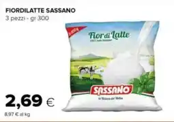 Tigre Sassano fiordilatte offerta