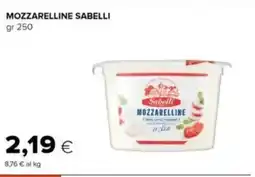 Tigre Sabelli mozzarelline offerta