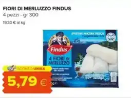 Tigre Findus fiori di merluzzo offerta