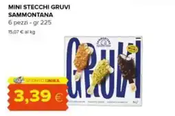 Tigre Sammontana mini stecchi gruvi offerta