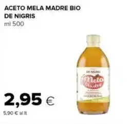 Tigre De nigris aceto mela madre bio offerta