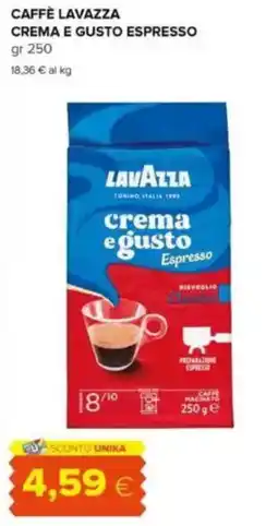 Tigre Caffè lavazza crema e gusto espresso offerta