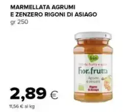 Tigre Rigoni di asiago marmellata agrumi e zenzero offerta