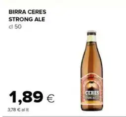 Tigre Birra ceres strong ale offerta