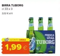 Tigre Tuborg birra offerta