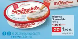 Carrefour Ricotta Spalmabile offerta