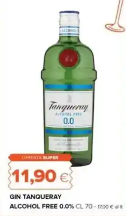 Tigre Gin tanqueray alcohol free 0.0% offerta