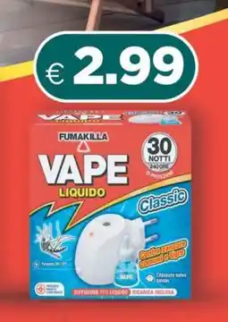 Acqua & Sapone VAPE LIQUIDO offerta