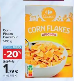 Carrefour Corn Flakes Carrefour offerta