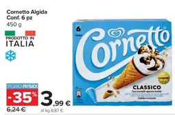 Carrefour Cornetto Algida Conf. 6 pz offerta