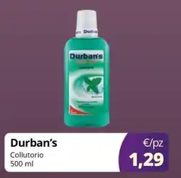 Acqua & Sapone Durban’s offerta