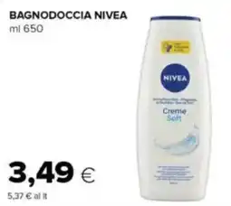 Tigre Nivea bagnodoccia offerta