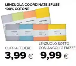 Tigre Lenzuola coordinate sfuse 100% cotone offerta