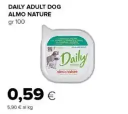 Tigre Almo nature daily adult dog offerta