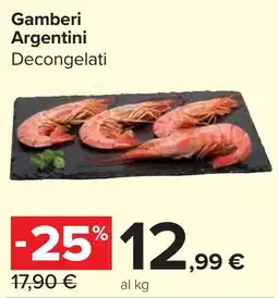 Carrefour Market Gamberi Argentini offerta