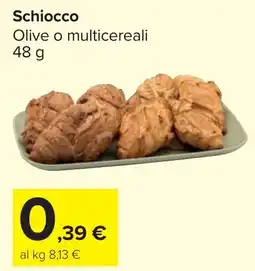 Carrefour Market Schiocco Olive o multicereali offerta