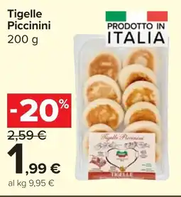 Carrefour Market Tigelle Piccinini offerta
