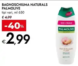 Bennet PALMOLIVE Bagnoschiuma naturals offerta