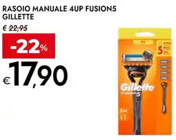 Bennet GILLETTE Rasoio manuale 4up fusion5 offerta