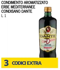Bennet DANTE condimento aromatizzato erbe mediterranee condisano offerta