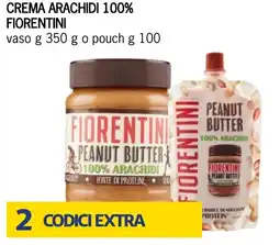 Bennet FIORENTINI crema arachidi 100% offerta